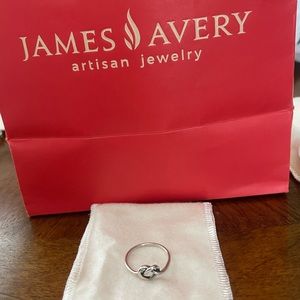 James Avery Delicate Heart Knot Ring